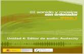 Modulo 2. Sonido Y Musica Por Ordenador. 05 Editor De Audio. Audacity