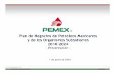 Pemex. Plan de Negocios 2010-2014
