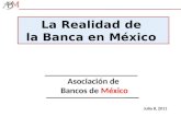 La realidad de la Banca en México