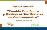 Cambio Económico y Dinámicas Territoriales en Centroamérica