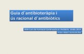 Amenaça de la resistència als antibiòtics