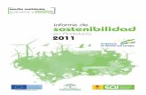 Informe de sostenibilidad en andalucía 2011
