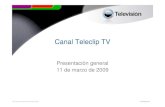 Canal Teleclip Tv (Marzo 09)