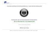 Evolución de la Comunicación Corporativa: Sesión 1