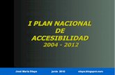 I plan nacional de accesibilidad.