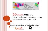30 tips para Marketing en Redes Sociales | Charla Día del Emprendedor Porteño 2011