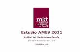 Estudio AMES 2011 Marketing en España Infoadex