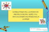 Estructura del Sistema de Proteccion de Niñas Niños y Adolescentes segun marco legal Venezolano