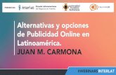 Alternativas y opciones de Publicidad Online en Latinoamérica.