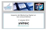 Impacto marketing digital en los consumidores, de INITEC