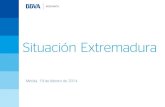 Situación Extremadura, primer semestre 2014 (PPT) - BBVA Research