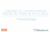 Metodología del Estudio de Competitividad Digital de marcas en el Perú