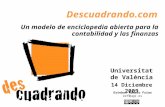 Presentación Descuadrando (Universidad de Valencia 14-12-2009)