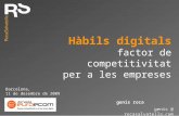 Hàbils digitals: factor de competitivitat per a les empreses