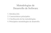 Metodologia de desarrollo de software