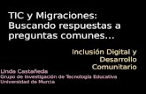 TIC y Migraciones: Buscando respuestas a preguntas comunes…