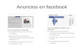 Facebook y los emprendimientos (2)