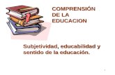 5. SUBJETIVIDAD-EDUCABILIDAD-EDUCACIÓN Y EDUCATIVIDAD