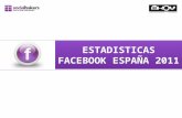Estadisticas Facebook España 2011
