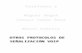 Protocolos Mgcp, Megaco, Iax, Sccp