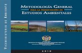 Metodologia General Para La Presentacion de Estudios Ambientales