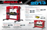 Catálogo MEGA equipamiento hidraulico para taller profesional - septiembre 2013