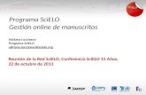 Programa SciELO - Gestión online de manuscritos
