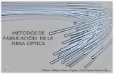 METODOS DE FABRICACIÓN  DE LA FIBRA OPTICA