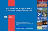 Acciones de adaptación al Cambio Climático en Chile