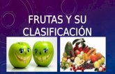 Frutas y su clasificación