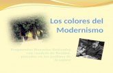 Los colores del modernismo
