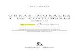 Tomo Vi - Obras Morales y de Costumbres - Plutarco - Isis y Osiris