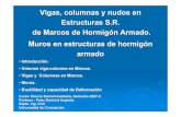2. Vigas, columnas y nudos en Estructuras S.R. de Marcos de Hormigón Armado