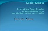 Redes  Sociales  Patricia  Jebsen  C A C E  Abril 2010