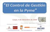 Control de Gestion en la Pyme
