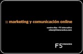 Marketing y Comunicación online