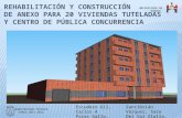 PFC Rehabilitación de edificio para la creación de Viviendas Tuteladas