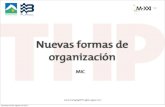 MXXI · MIC · Nuevos modelos de organizacion