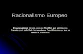 Racionalismo Europeo
