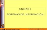 UNIDAD I: Los sistemas de información