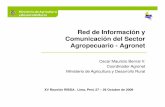 AGRONET: Red de Información y Comunicación del Sector Agropecuario de Colombia