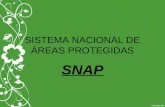 Sistema nacional de areas protegidas