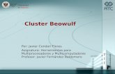 Cluster beowulf   javier condori flores