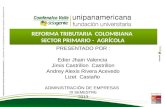 REFORMA TRIBUTARIA  COLOMBIANA