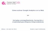 Google analytics en tu web