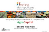 Tercera reunión AgroCapital jueves 15 de abril Hotel Fundador