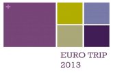 EURO-TRIP 2013.
