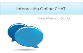 Interacci³n online chat