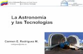 La Astronomía y La Tecnología