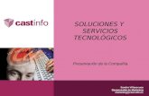 Presentación Cast Info - Soluciones tecnologicas